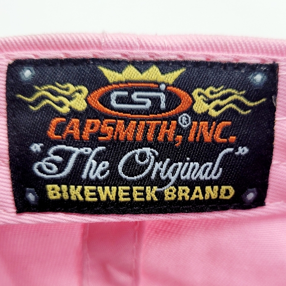 14th Annual 2006 Biketoberfest Pink Basrball Hat/Cap Hook & Loop Closure - Picture 10 of 12